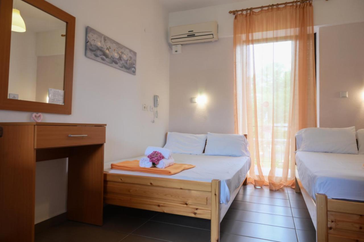 Hotel Geromichalos ปาราเลีย สโกทินิส ภายนอก รูปภาพ
